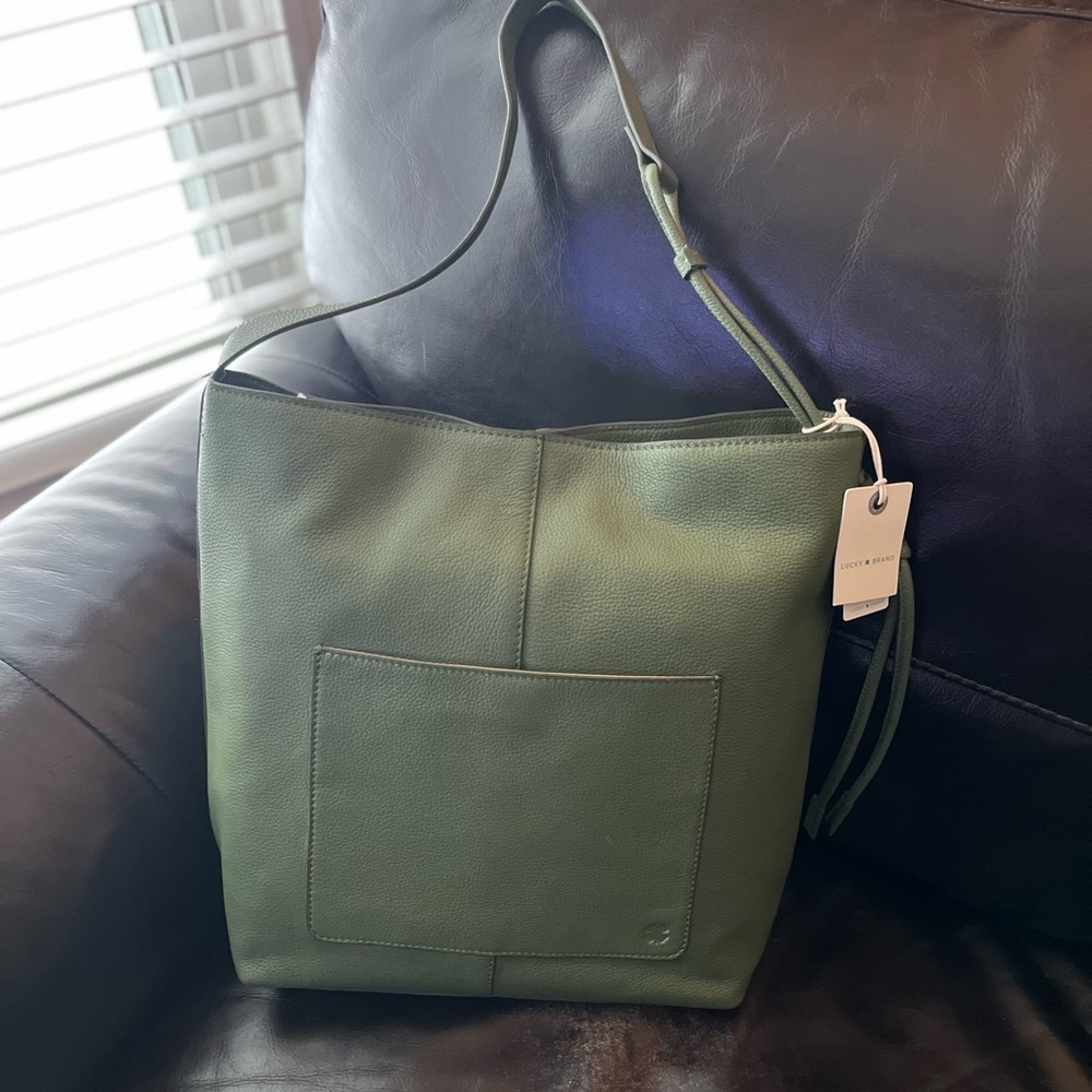 Lucky Brand Green Shoulder Bag